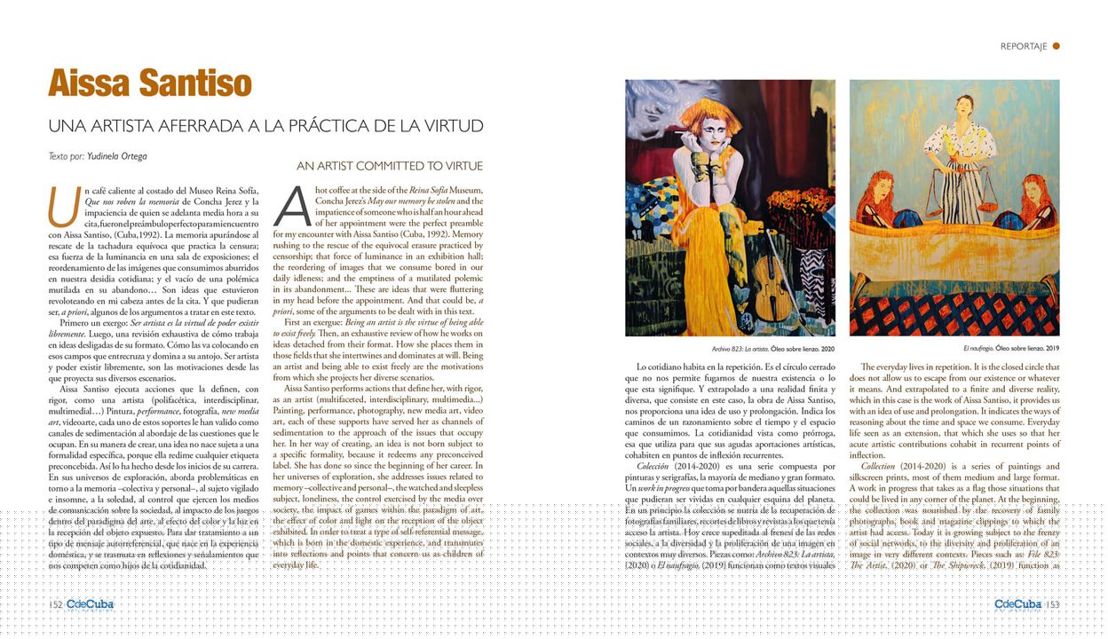 Aissa Santiso, Cuban Contemporary Artist, artista cubana contemporánea