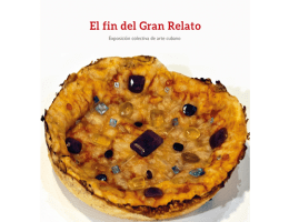 Libro de arte cubano El fin del Gran Relato, CdeCuba Art Books. Cuban art book and catalogue,